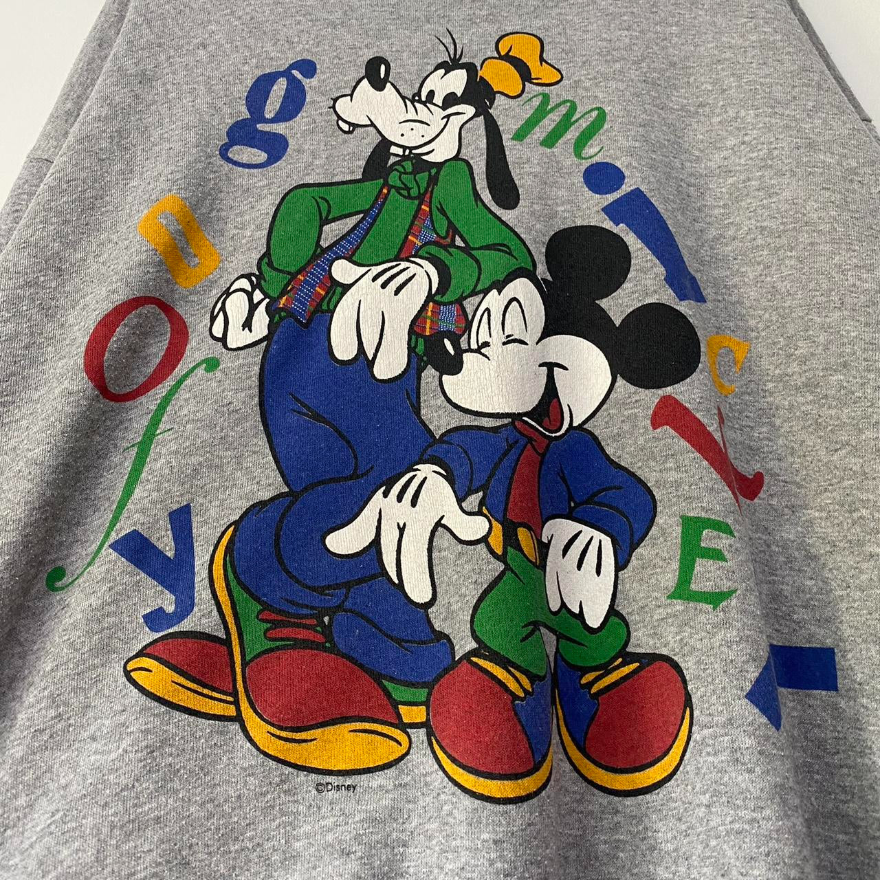 Vintage Goofy & Mickey 90s Sweatshirt (XL)