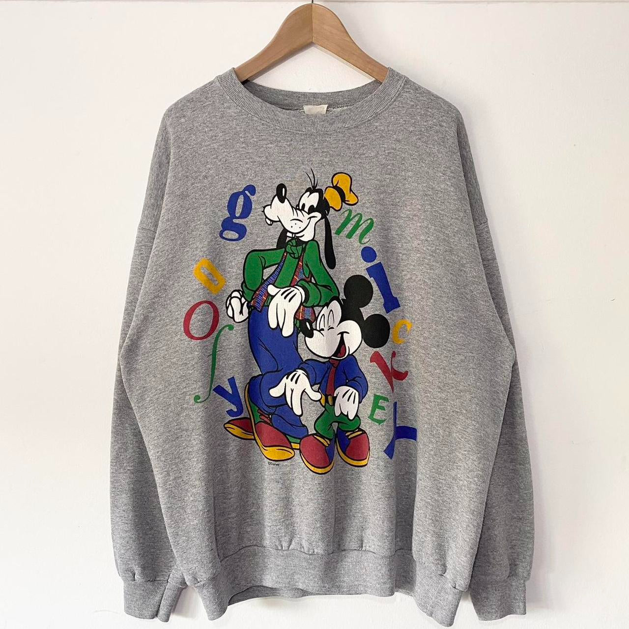 Vintage Goofy & Mickey 90s Sweatshirt (XL)