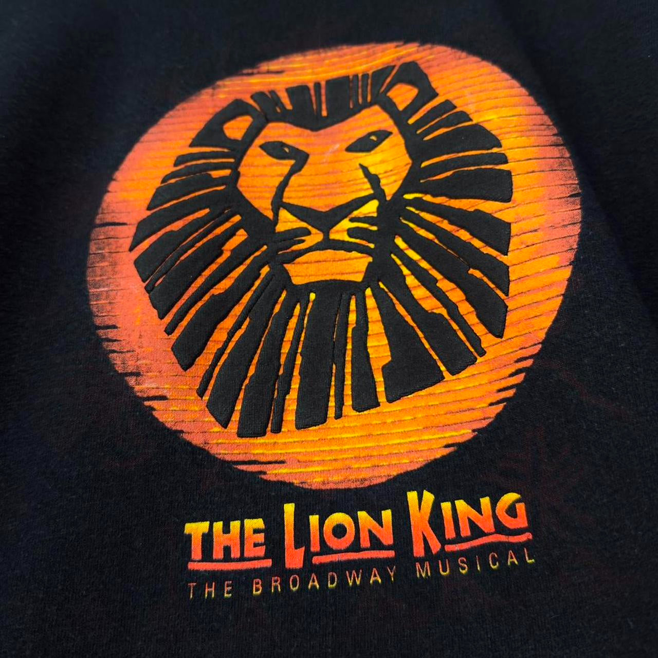 The Lion King Broadway Musical 00s T Shirt (L)