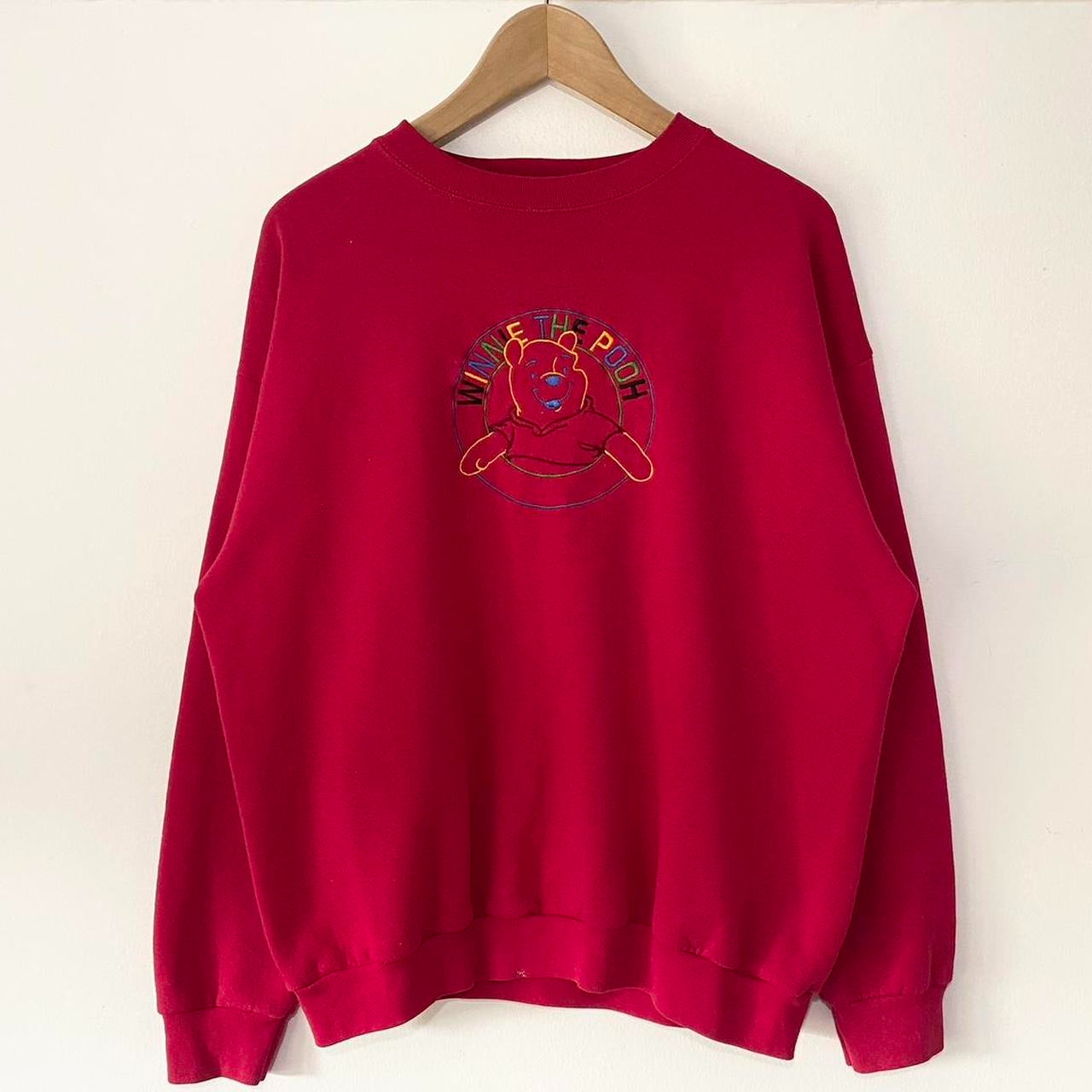 Vintage Winnie the Pooh Embroidered 90s Sweatshirt (L)