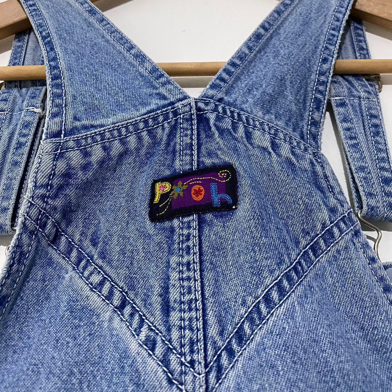 Vintage Pooh Denim Dungarees (M)