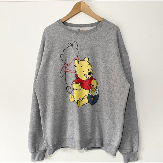 Winnie the Pooh Colour and Outline Sweatshirt (L/XL)