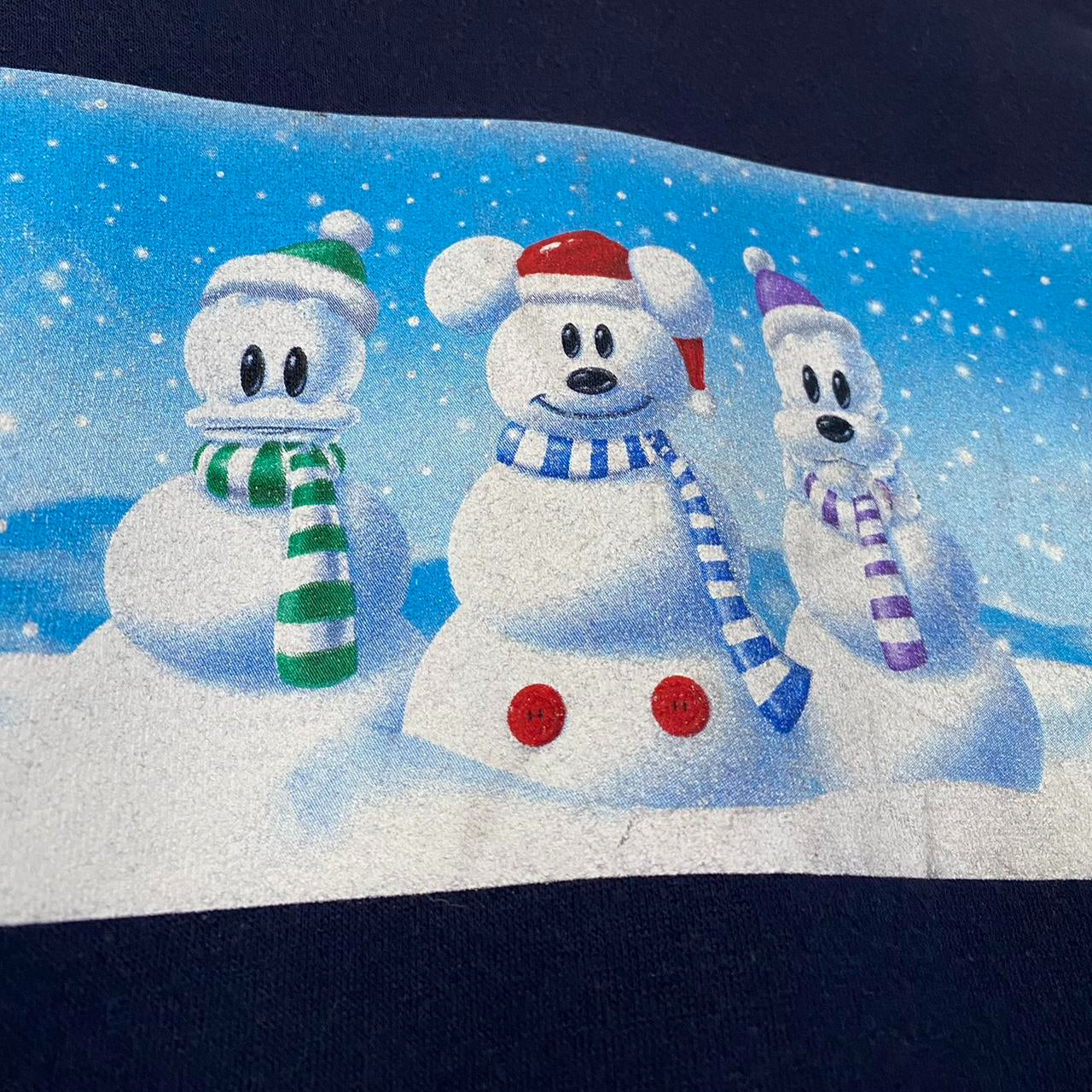 Vintage Disney Snowmen 00s Sweatshirt (S)