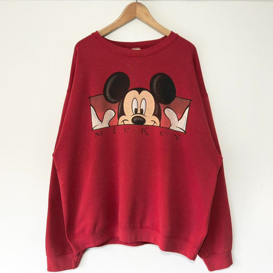 Vintage Mickey Mouse 90s Sweatshirt (XL)