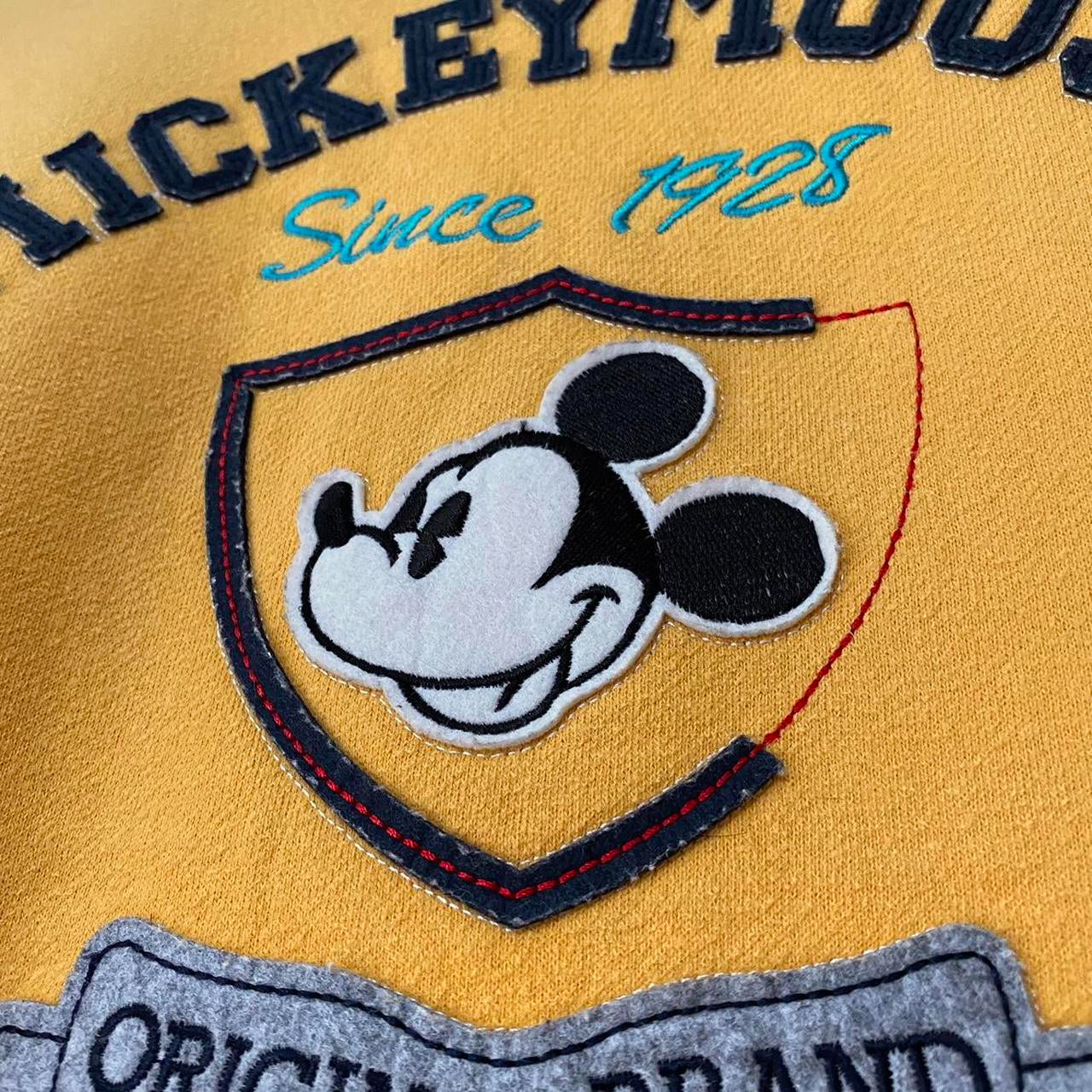 Mickey Mouse Original Brand Yellow Sweatshirt (M)