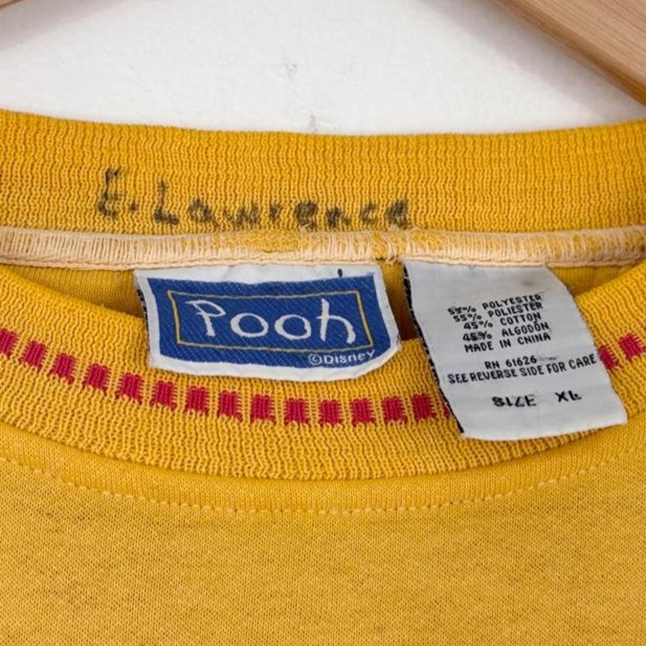 Vintage 90s Pooh Foolin' Bees Isn't Easy Orange Yellow Sweatshirt (L)