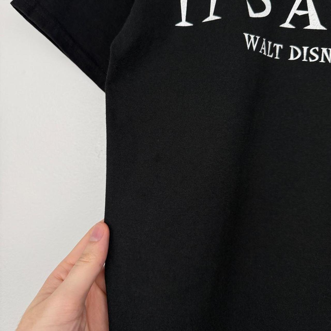 Vintage 90s Disney Tower of Terror It's A Snap! Black T Shirt (M)