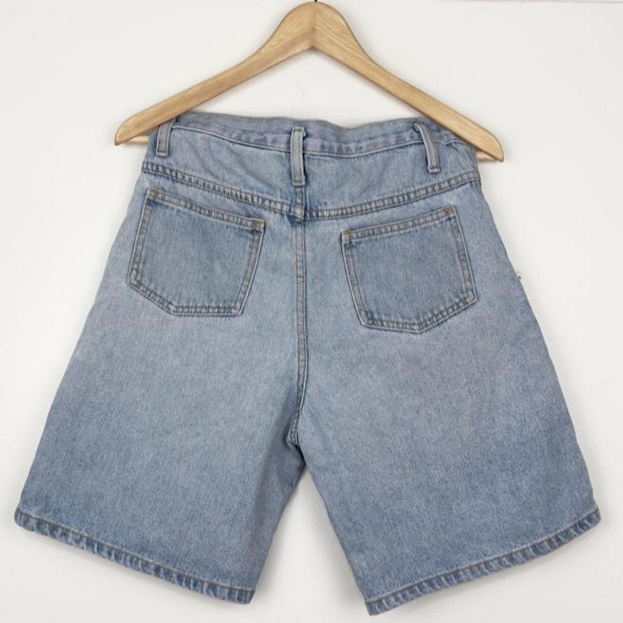 Vintage 90s Mickey & Friends Light Blue Denim Shorts (S)