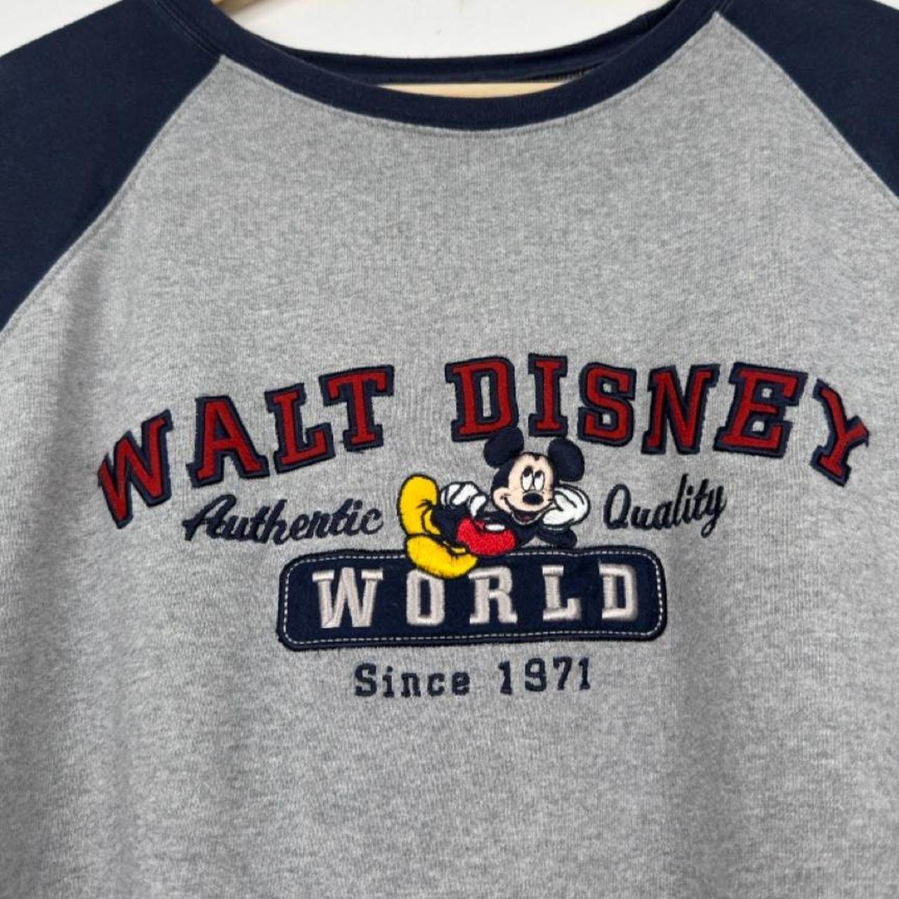 Vintage 00s Walt Disney World Embroidered Long Sleeve (XL)