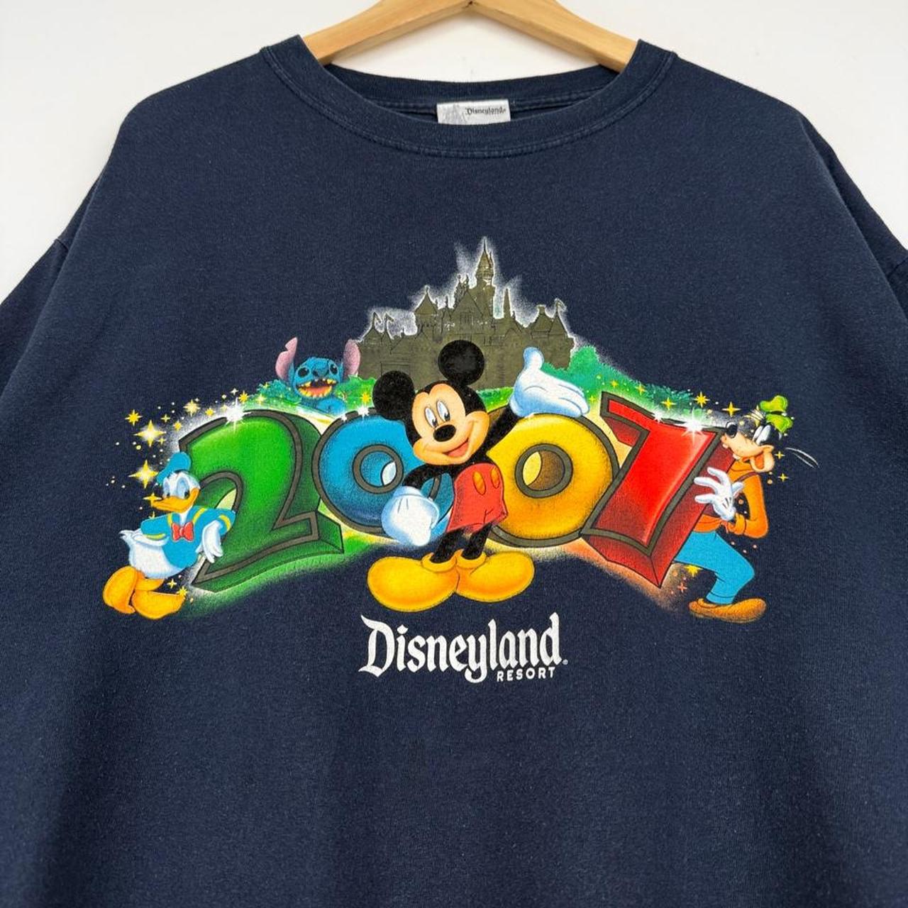 Disneyland Resort 2007 Navy Blue T Shirt ( XL)