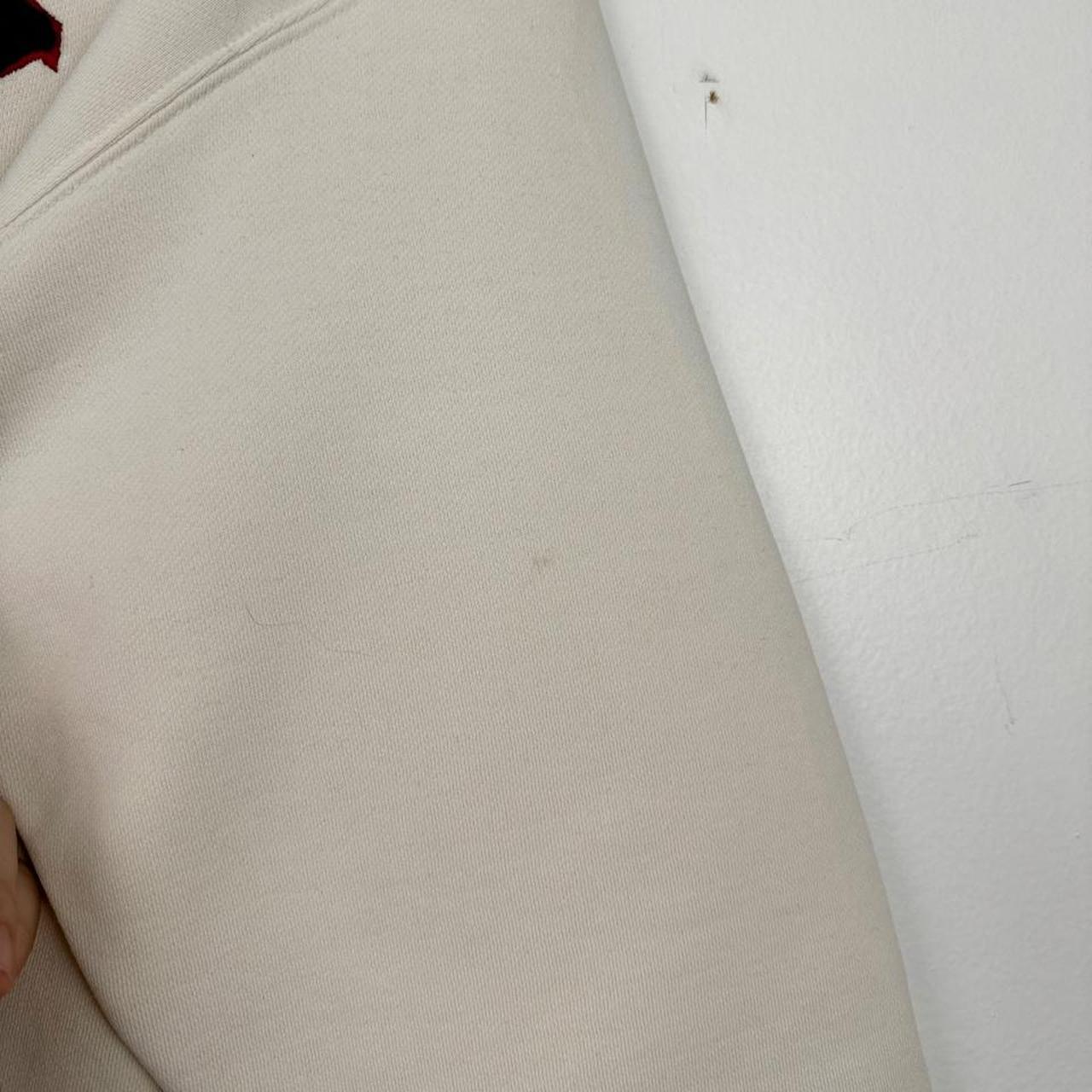 Vintage 90s Walt Disney World Embroidered Beige Cream Sweatshirt (M)