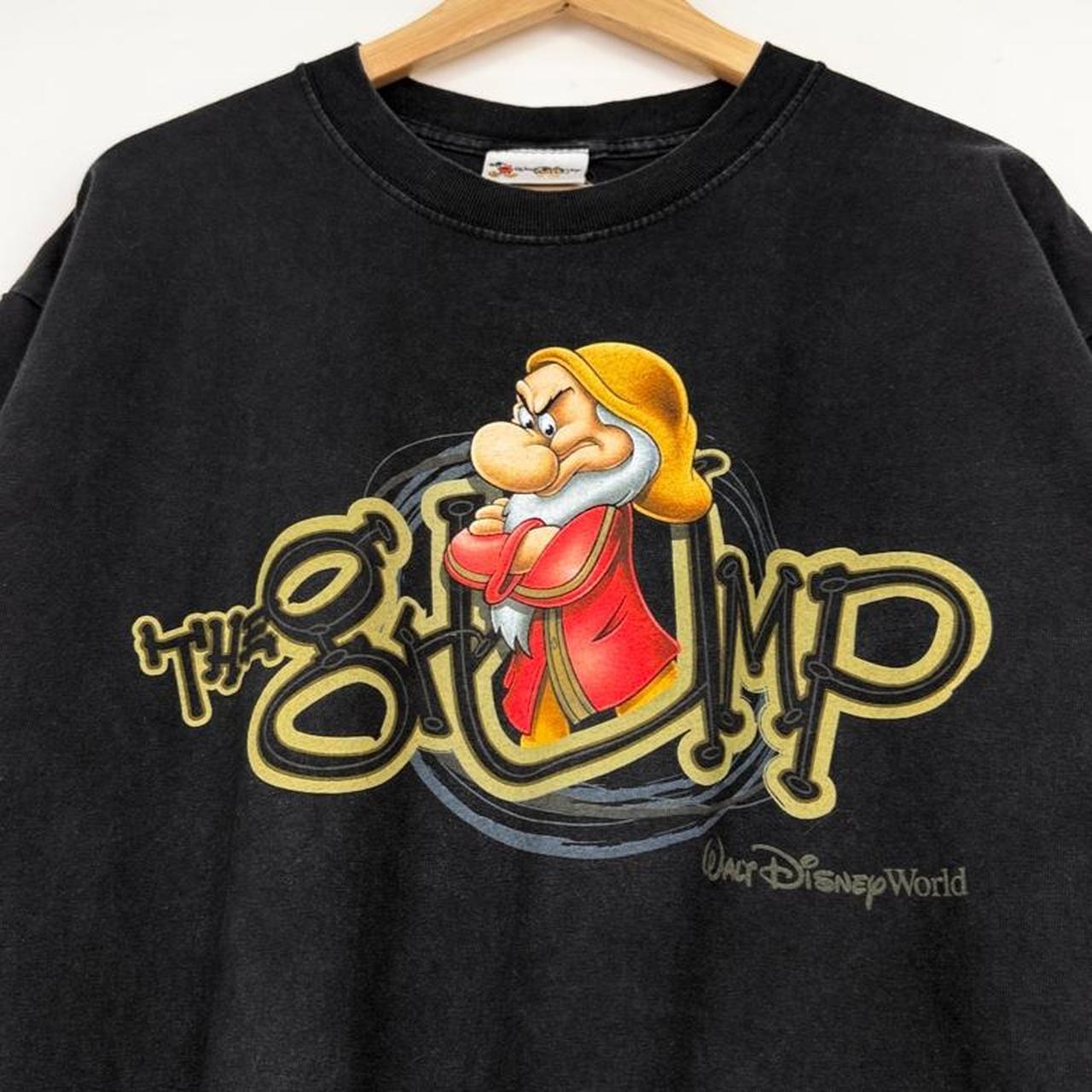 Vintage 00s Walt Disney World Grumpy Black T Shirt (L)