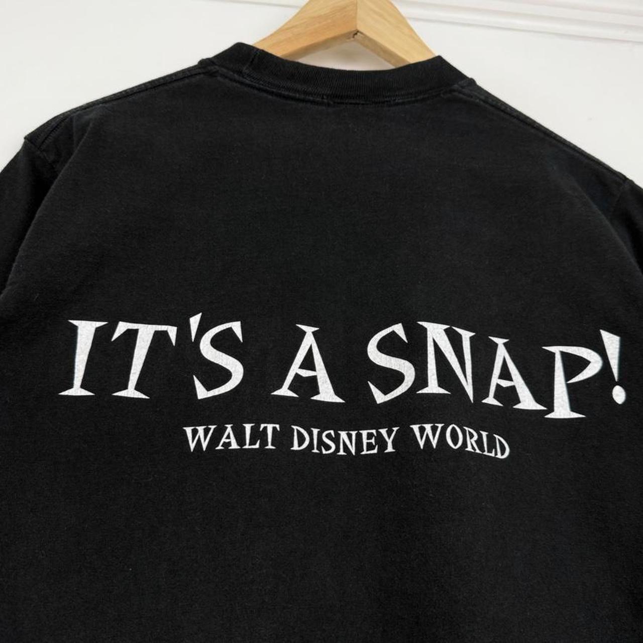 Vintage 90s Tower of Terror It's A Snap Disney World Black T Shirt (M)