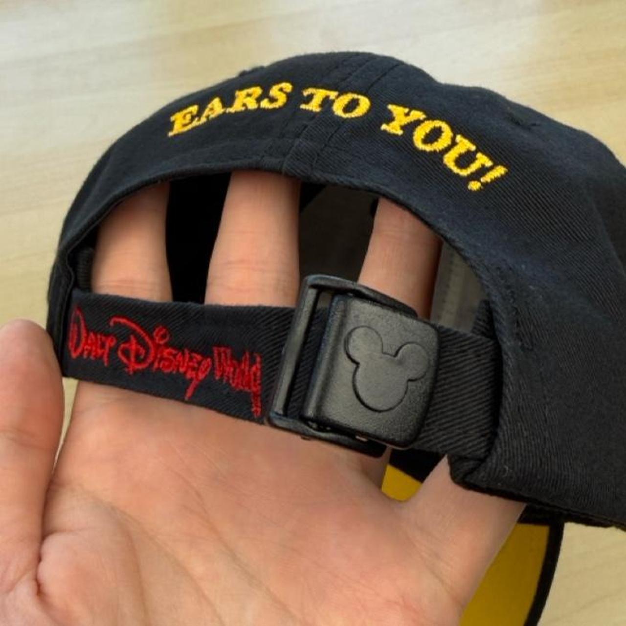 Vintage 2002 Walt Disney World Ears To You Black Cap (Adult)