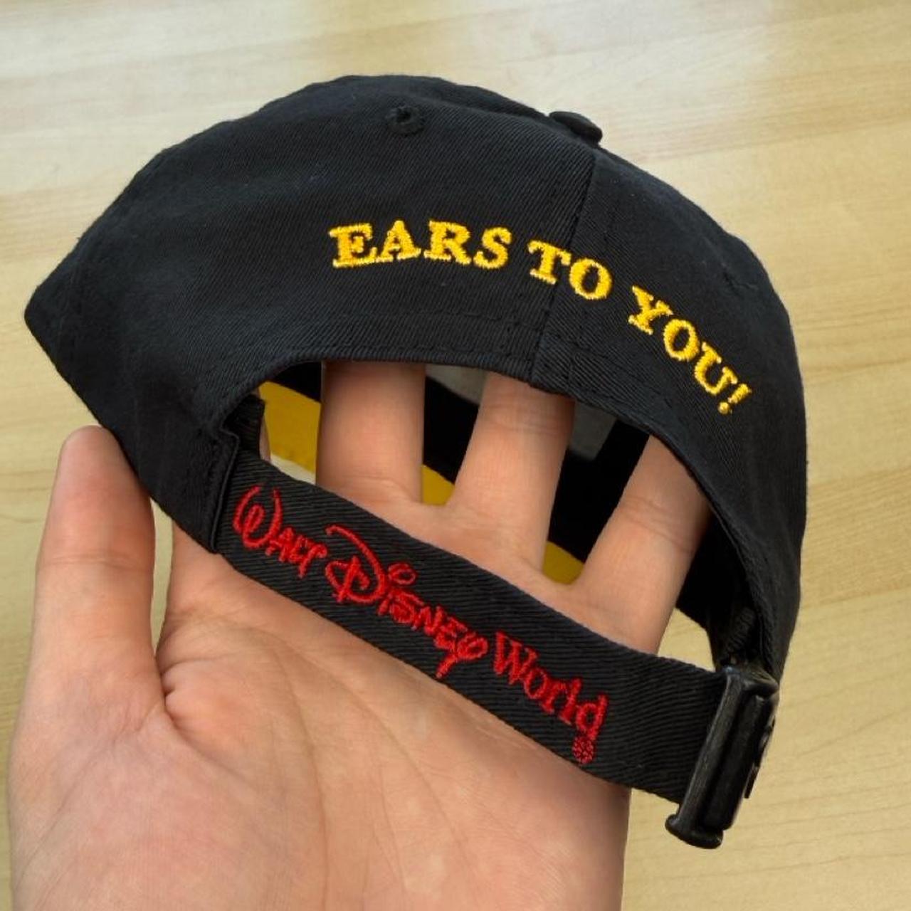 Vintage 2002 Walt Disney World Ears To You Black Cap (Adult)