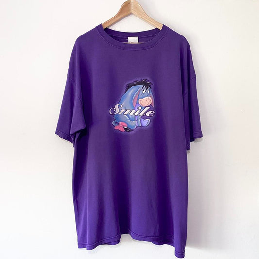 Vintage Eeyore Smile T Shirt (XXL)