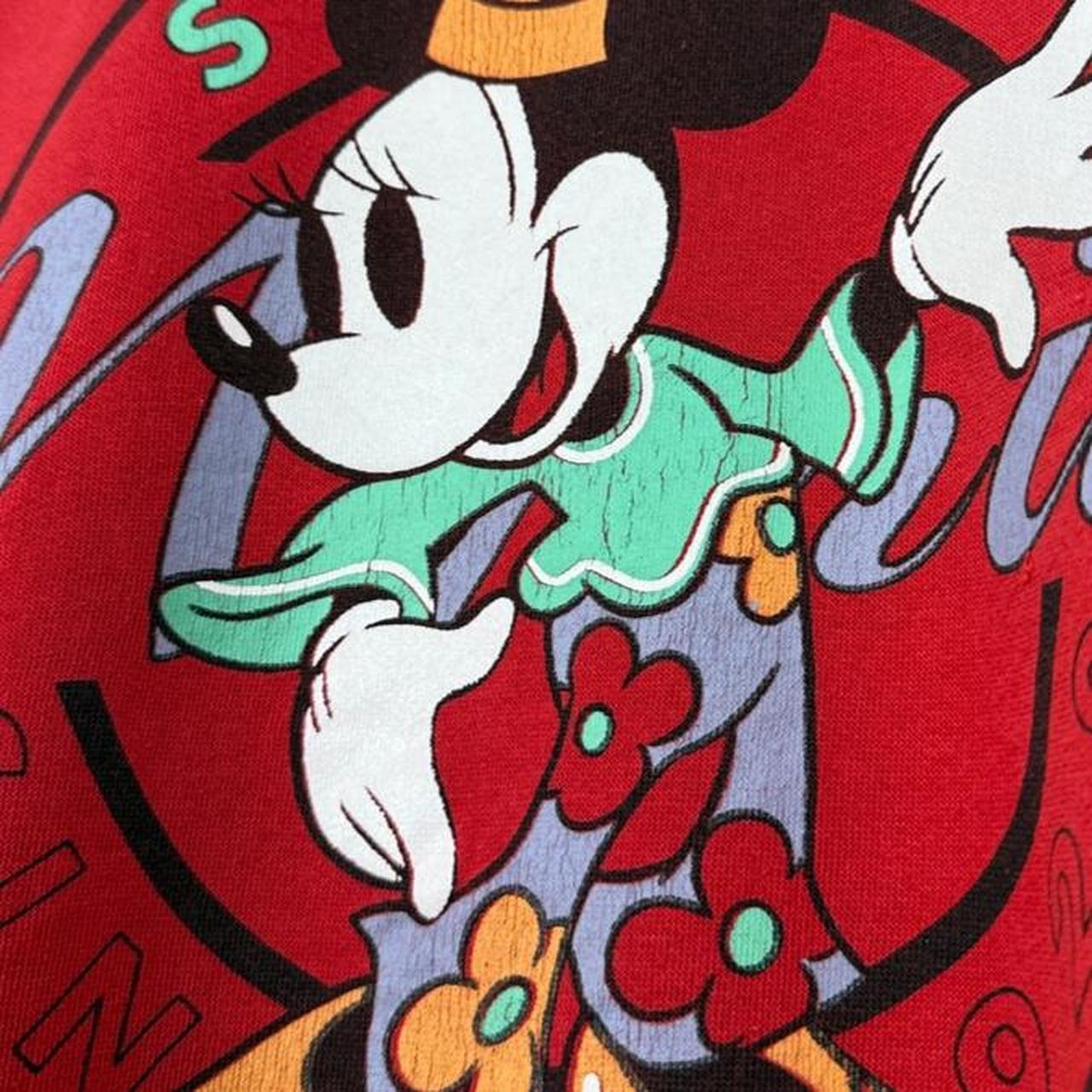 Vintage 90s Minnie Mouse Red Sweatshirt (M)