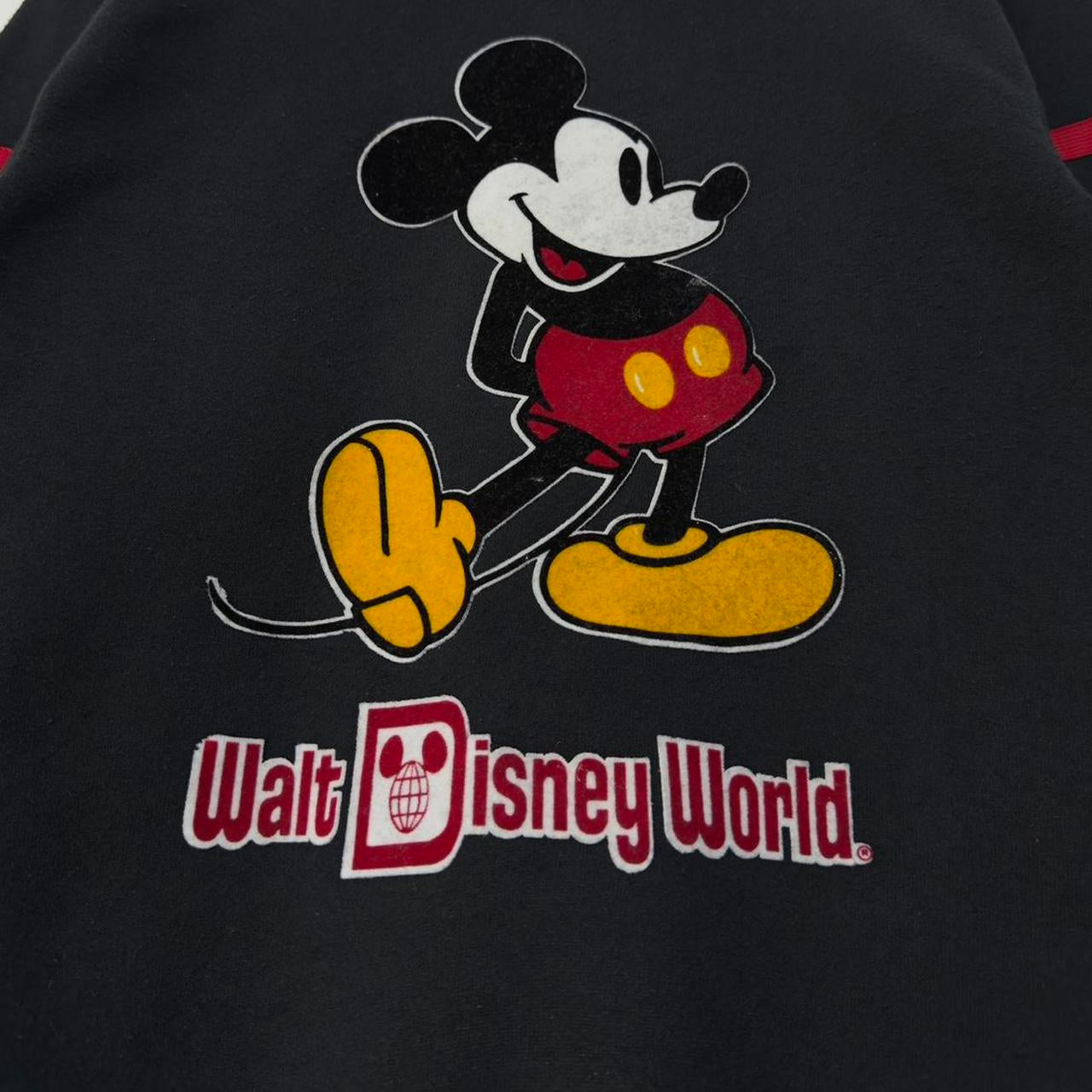 Vintage Walt Disney World Striped 90s Sweatshirt (XS)