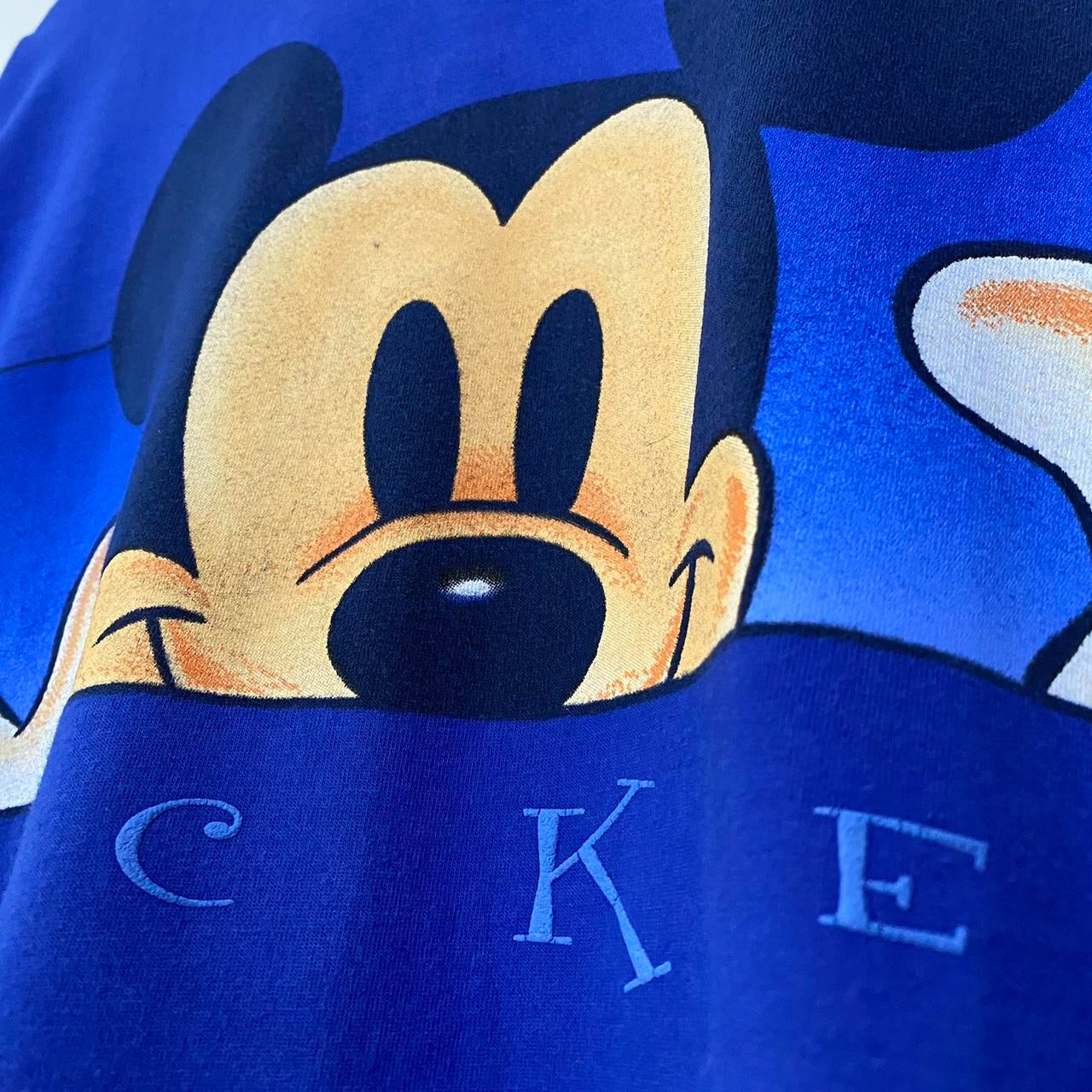 Vintage Mickey Face 90s T Shirt (XXL)