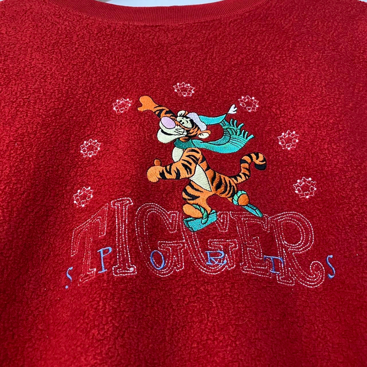 Vintage Tigger Ice Skating Sweatshirt (M)