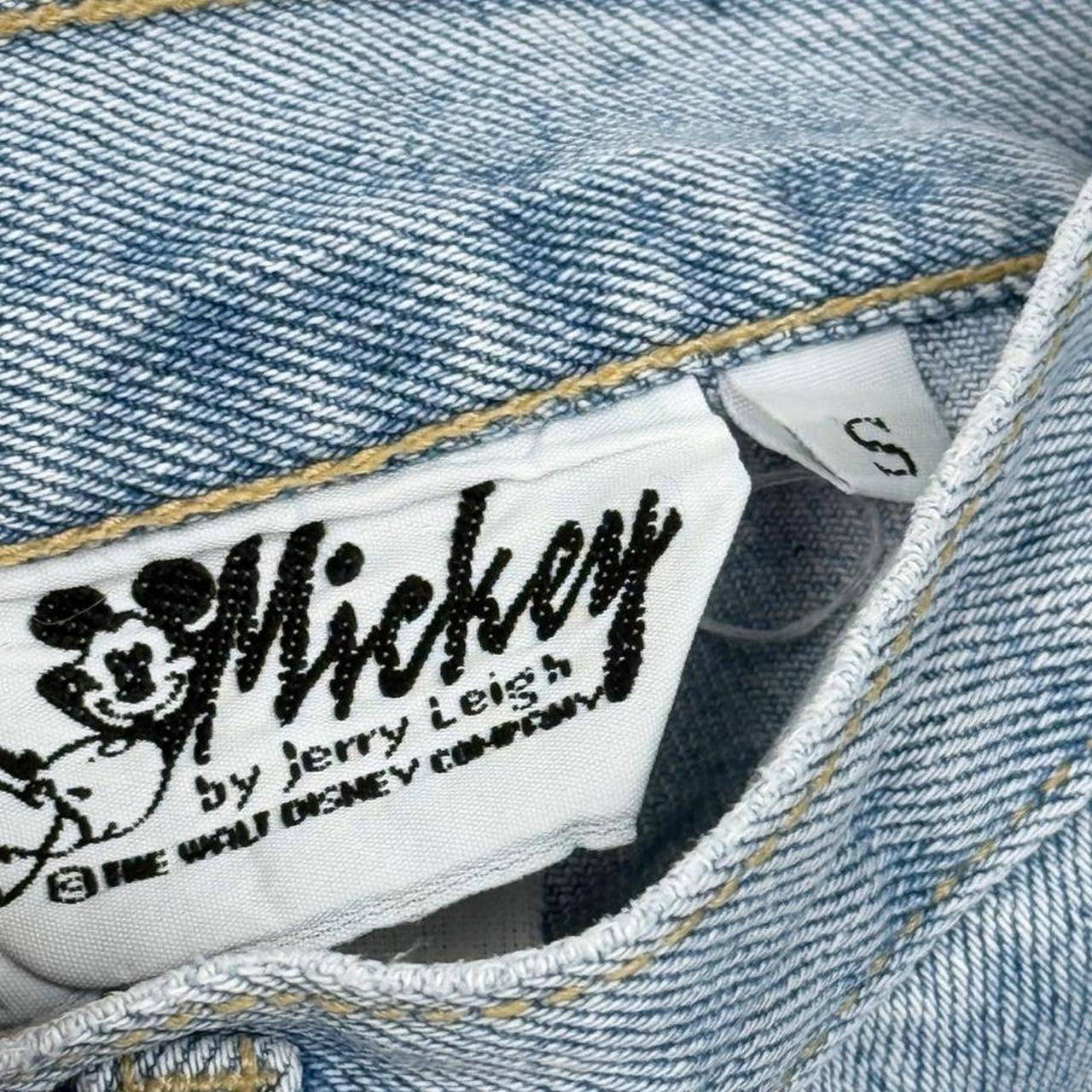 Vintage 90s Mickey & Friends Light Blue Denim Shorts (S)