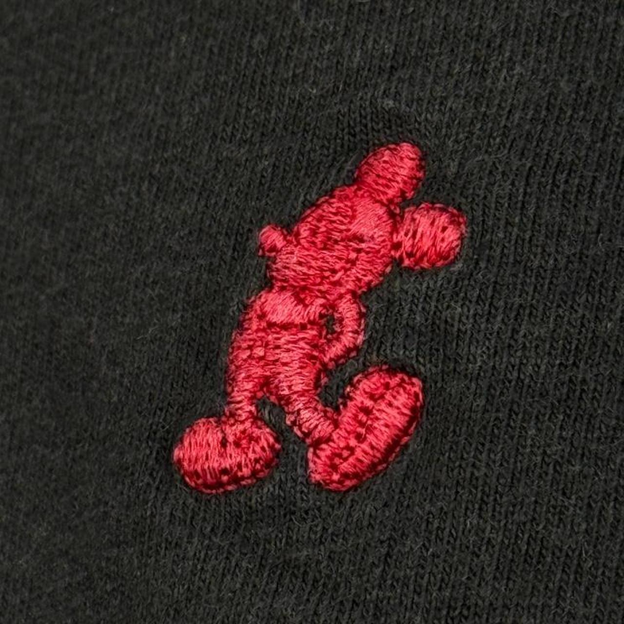Vintage 00s Walt Disney World Mickey Black Pocket T Shirt (L)