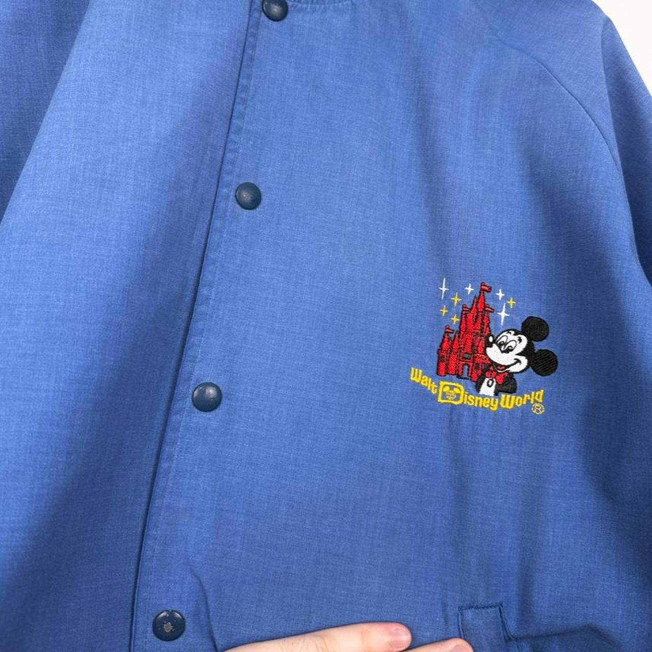 Vintage 80s Walt Disney World Embroidered Bomber Varsity Jacket (L)