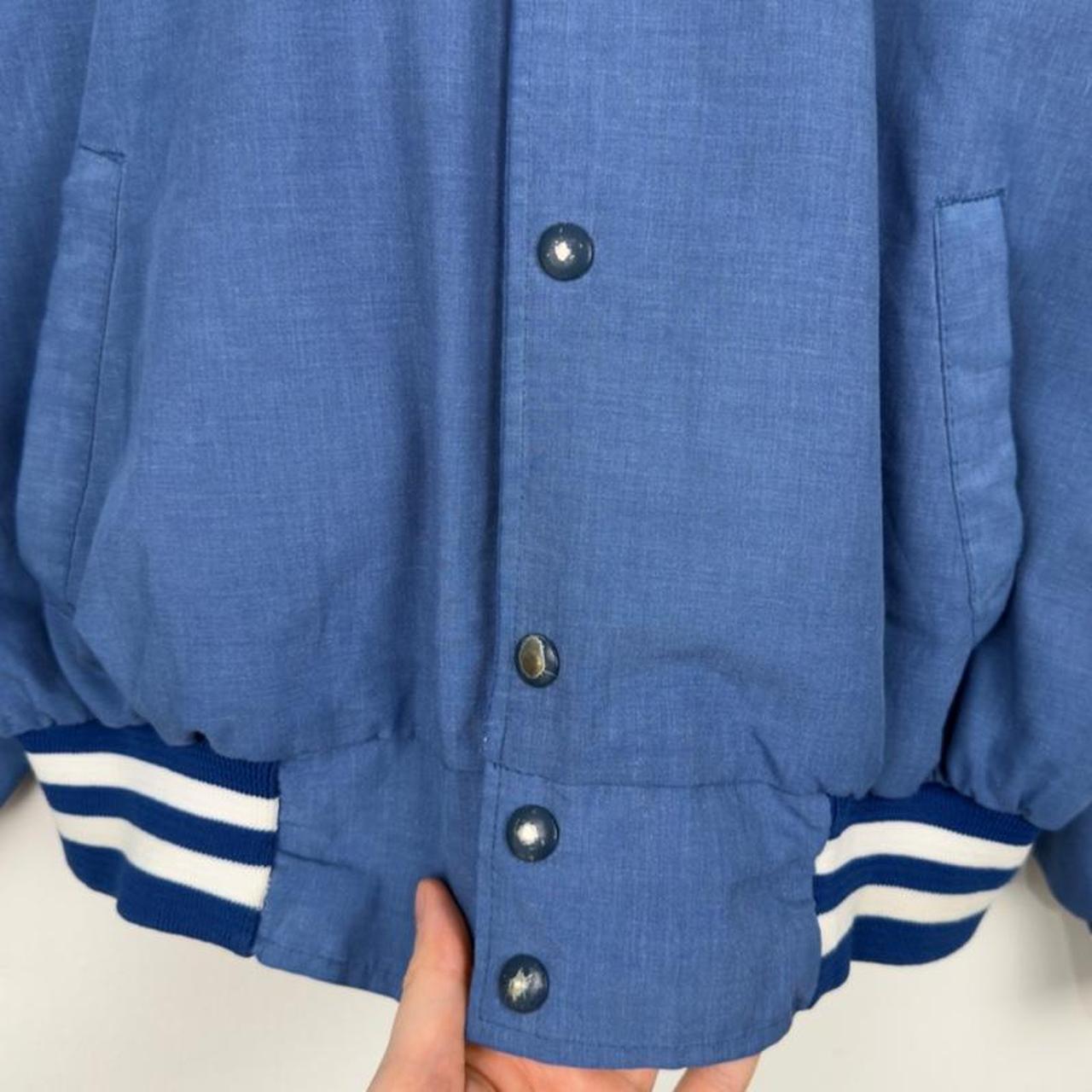 Vintage 80s Walt Disney World Embroidered Bomber Varsity Jacket (L)