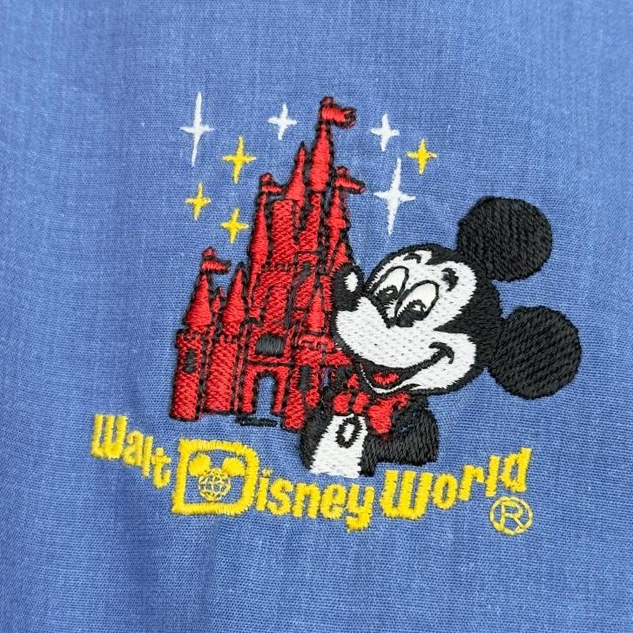 Vintage 80s Walt Disney World Embroidered Bomber Varsity Jacket (L)