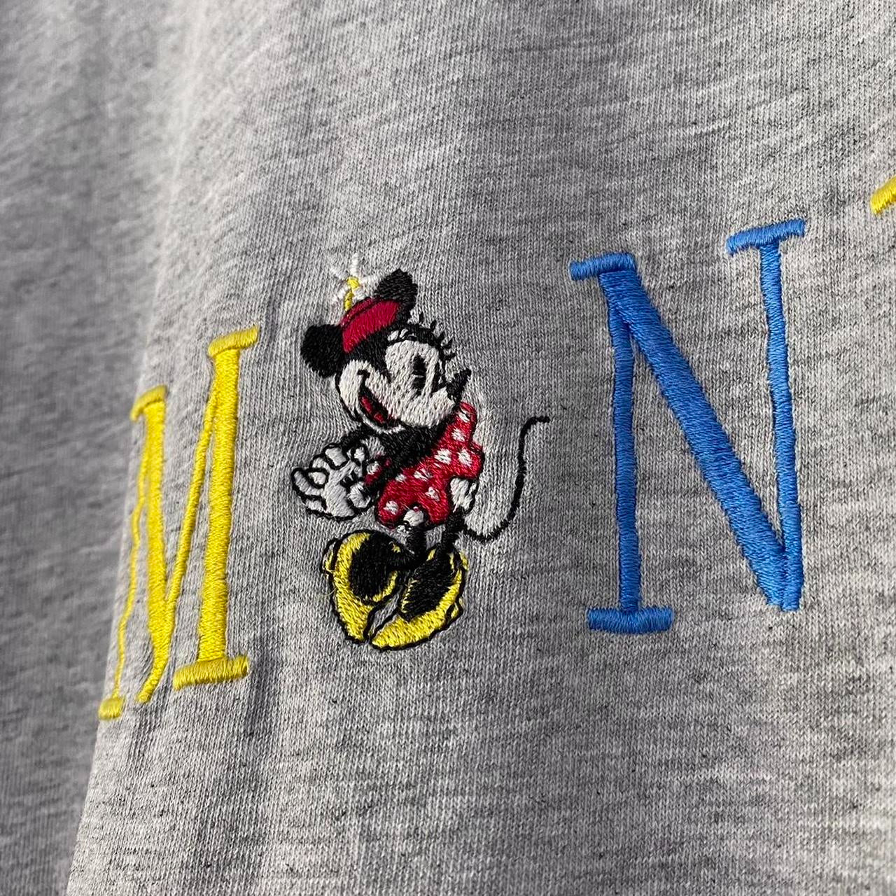 Vintage Minnie Mouse Embroidered 90s T Shirt (L)