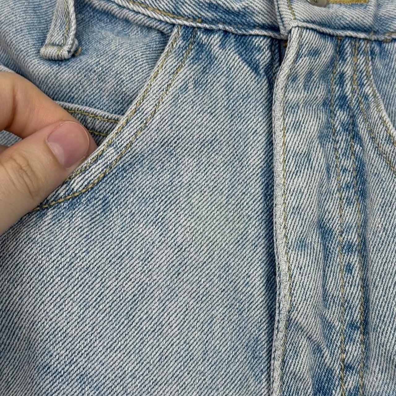 Vintage 90s Mickey & Friends Light Blue Denim Shorts (S)