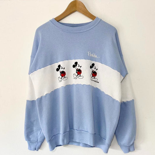 Vintage Mickey Mouse Florida 80s Sweatshirt (M)