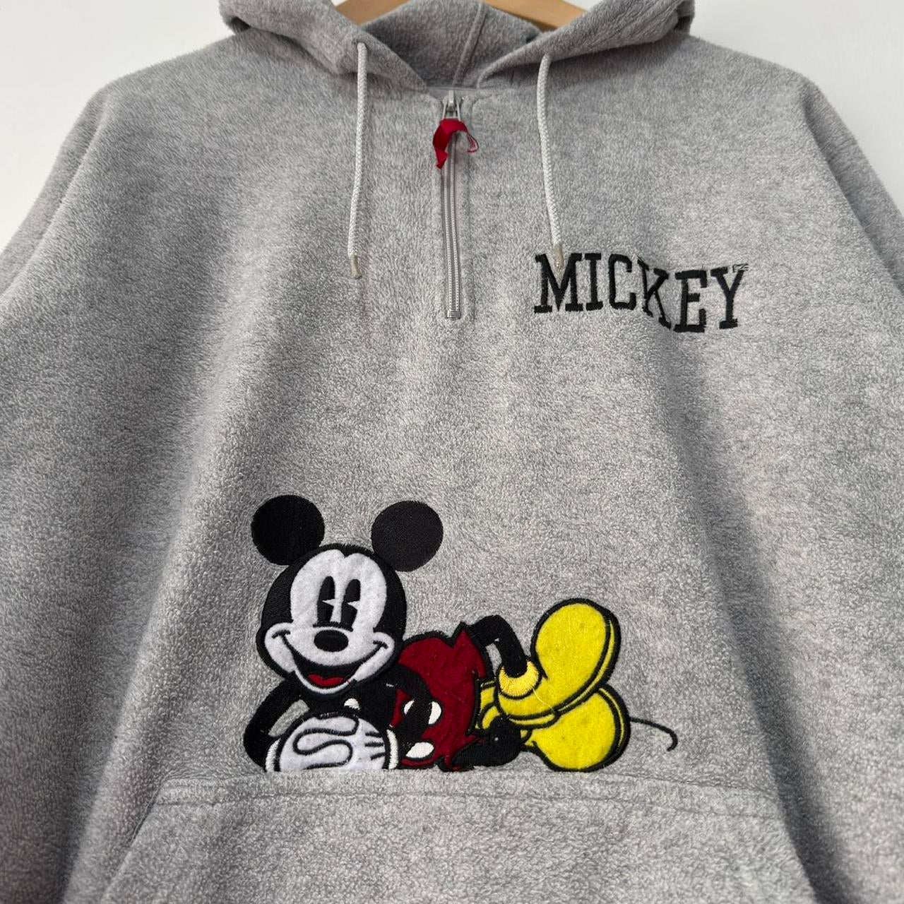 Mickey 00s Fleece Hoodie (L)