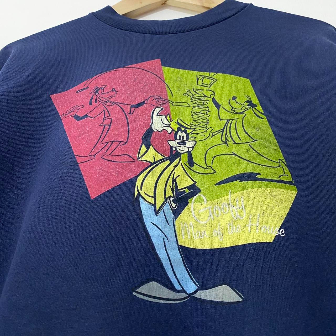 Vintage Goofy Man of the House Sweatshirt (S)