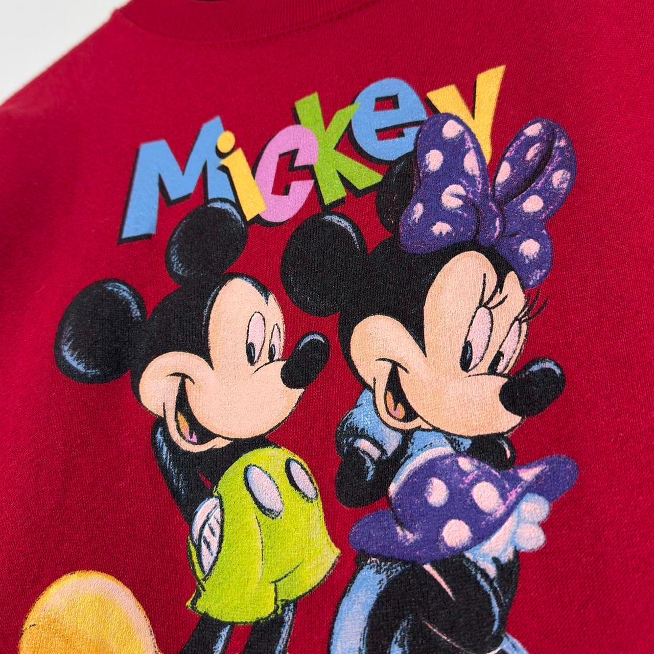 Vintage Mickey & Minnie Cool Classics 90s Sweatshirt (Youth XL/Adult XS)