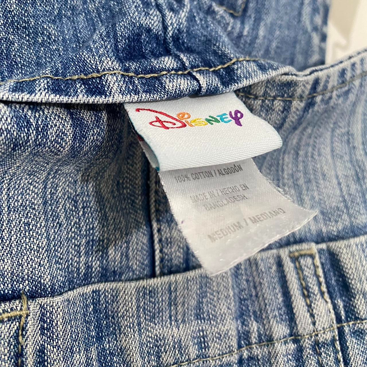 Disney Shorts Denim Dungarees (M)