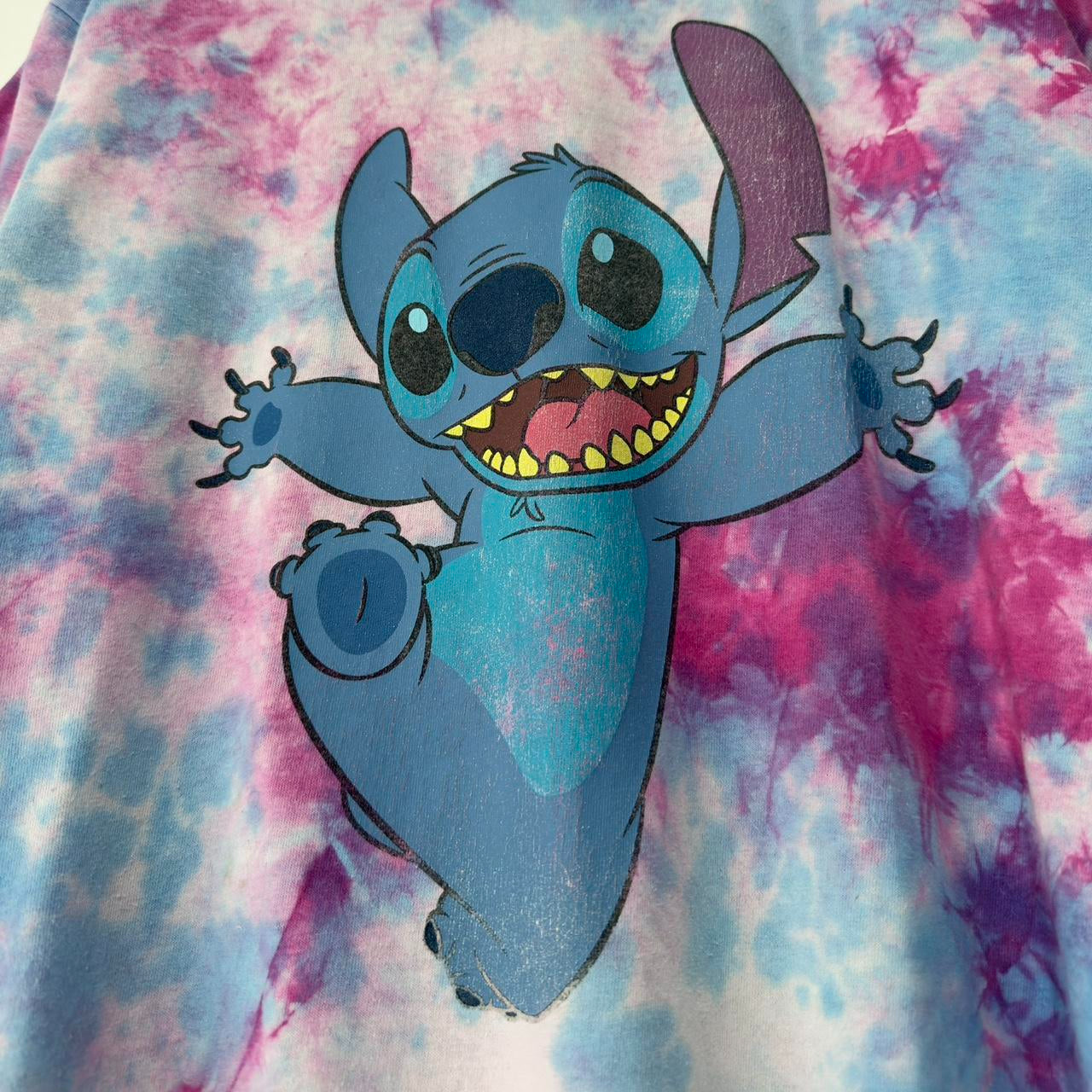 Tie Dye Disney Stitch T Shirt (M)