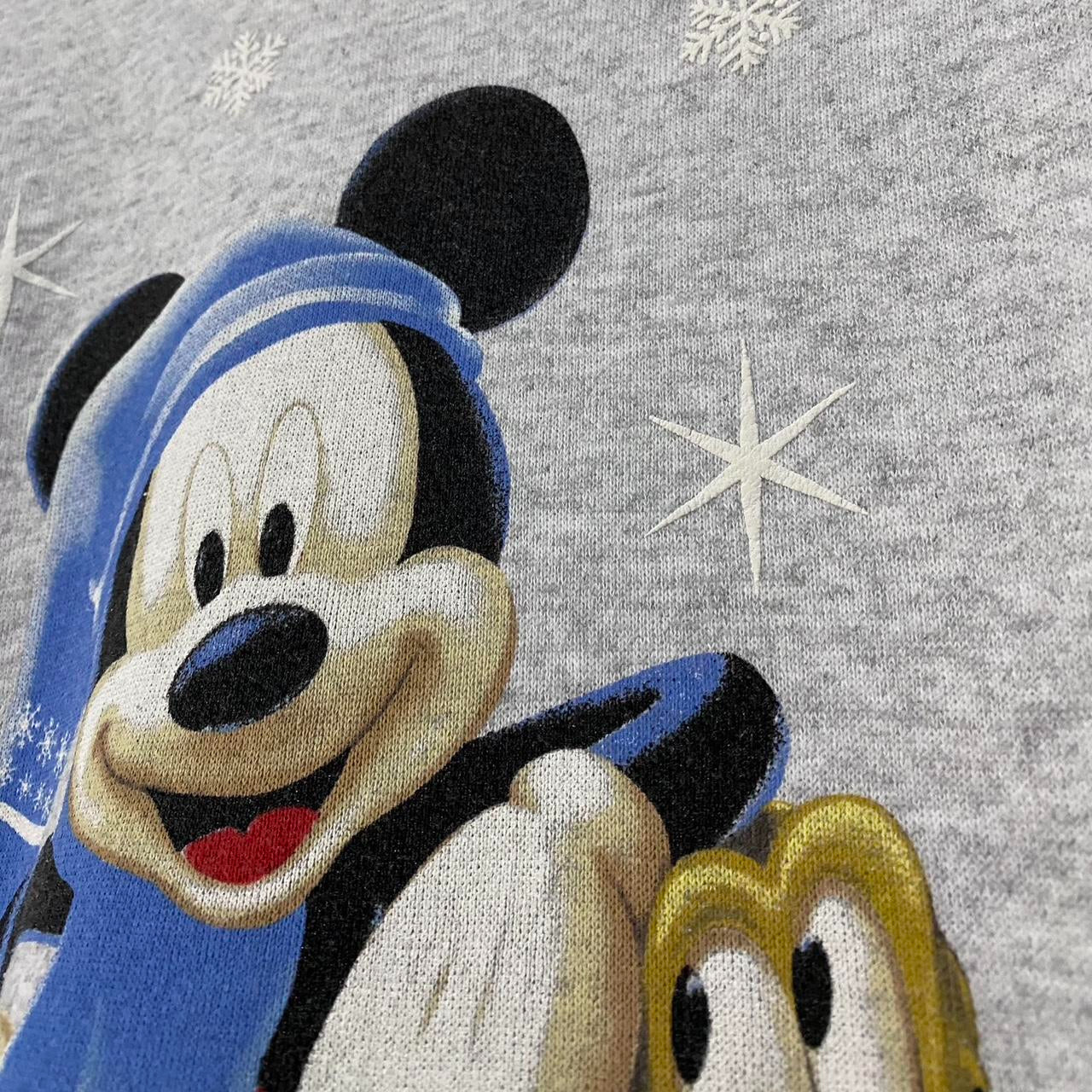 Vintage Pluto & Mickey Winter 90s Sweatshirt (L)