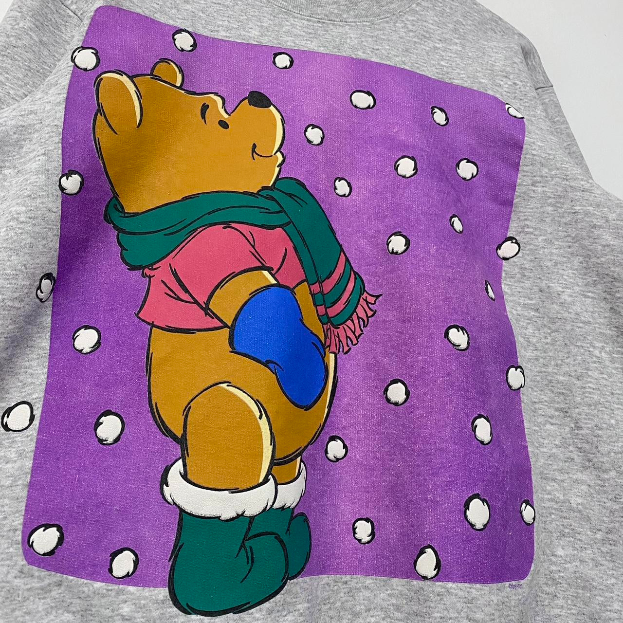 Vintage Snowy Pooh 90s Sweatshirt (S)