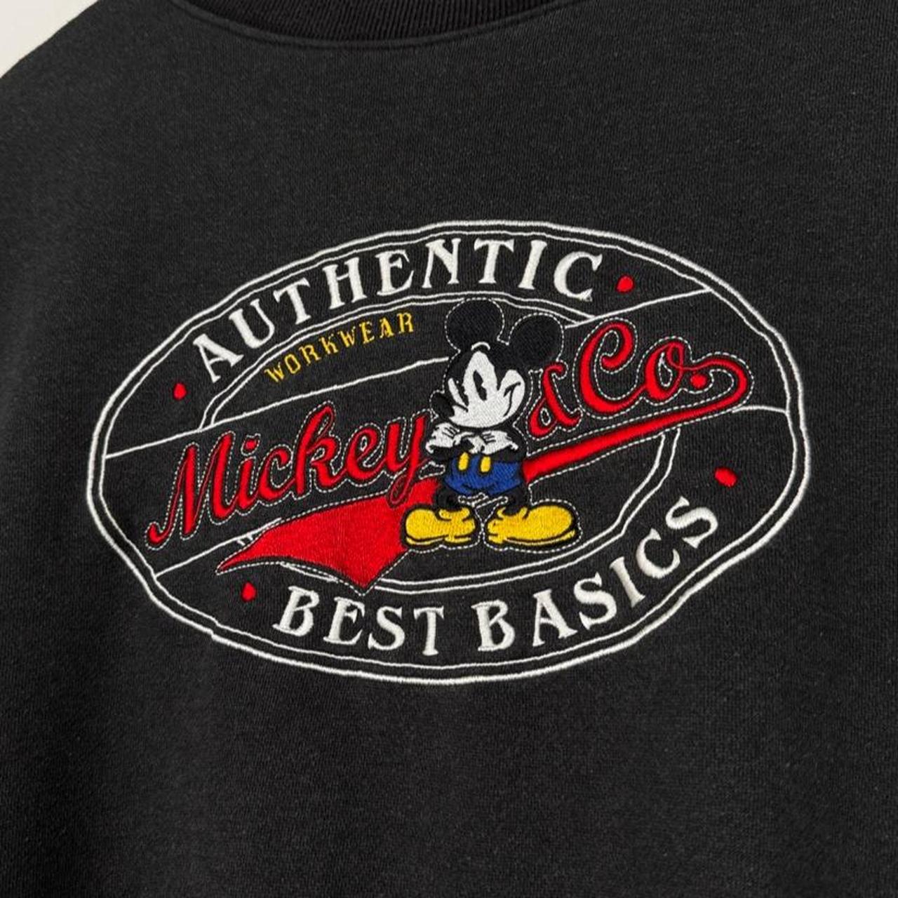 Vintage 90s Mickey & Co Embroidered Sweatshirt (L)