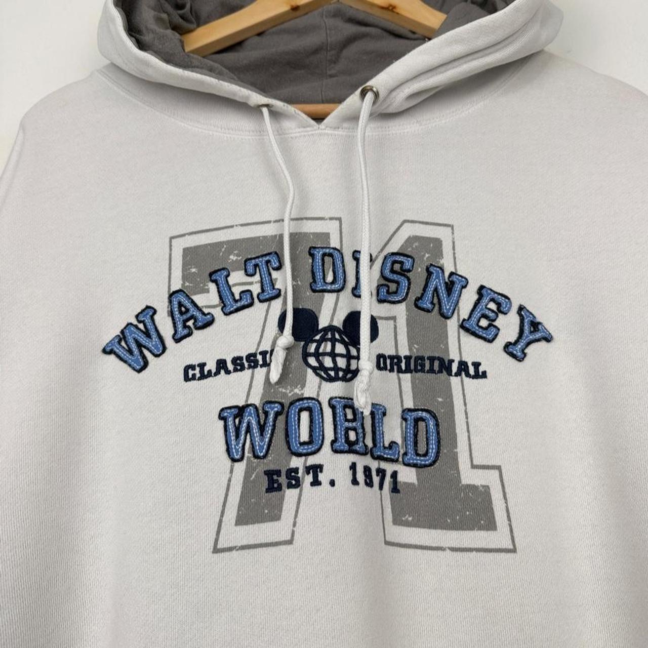 Walt Disney World Embroidered Spell Out 2000s Hoodie (XXL)