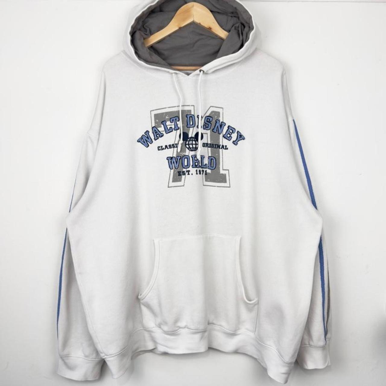 Walt Disney World Embroidered Spell Out 2000s Hoodie (XXL)
