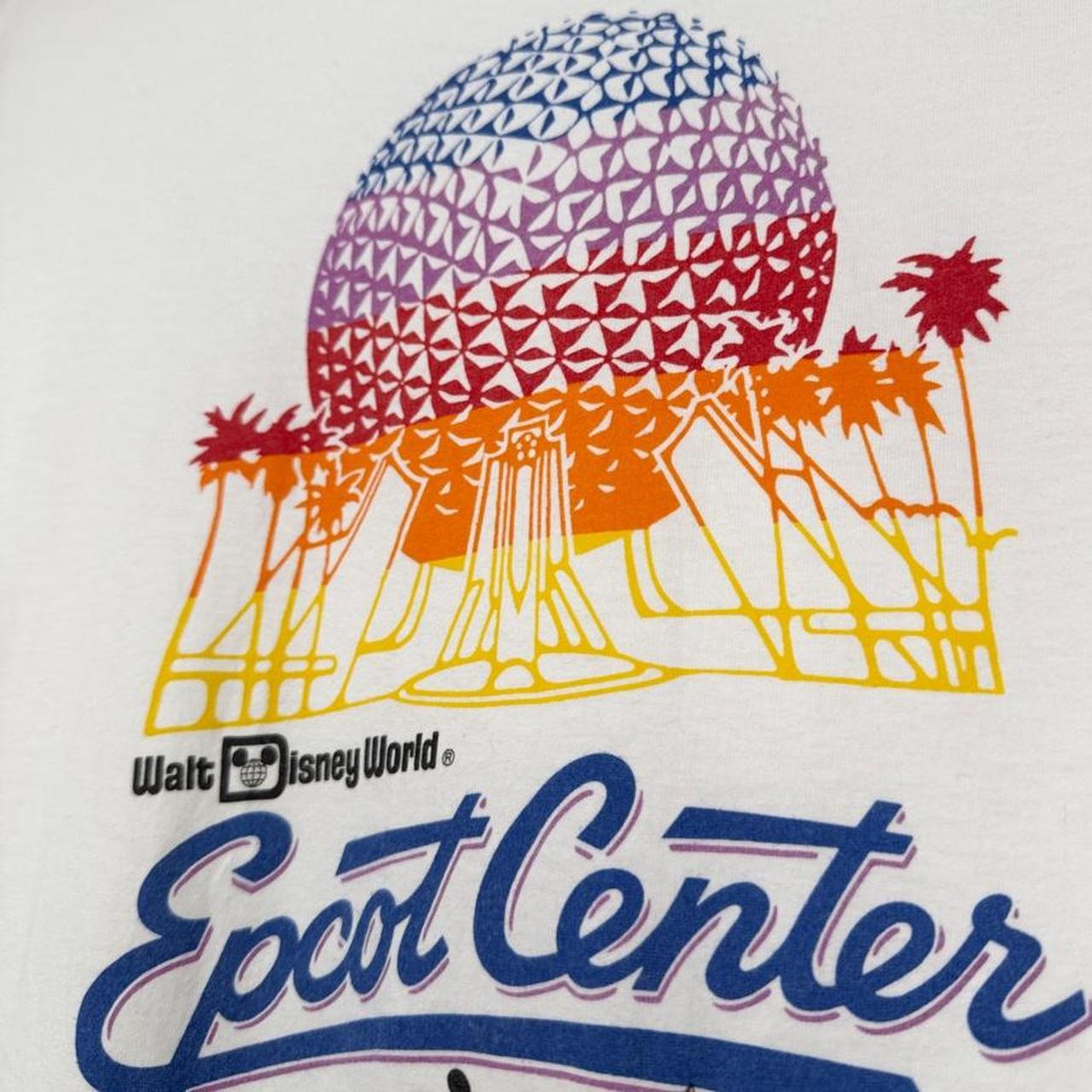 Vintage 90s Epcot Center Walt Disney World White T Shirt (M)