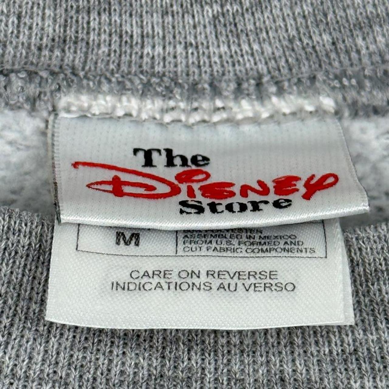 Vintage 00s Pluto & Mickey Mouse Disney Store Grey Sweatshirt (M)