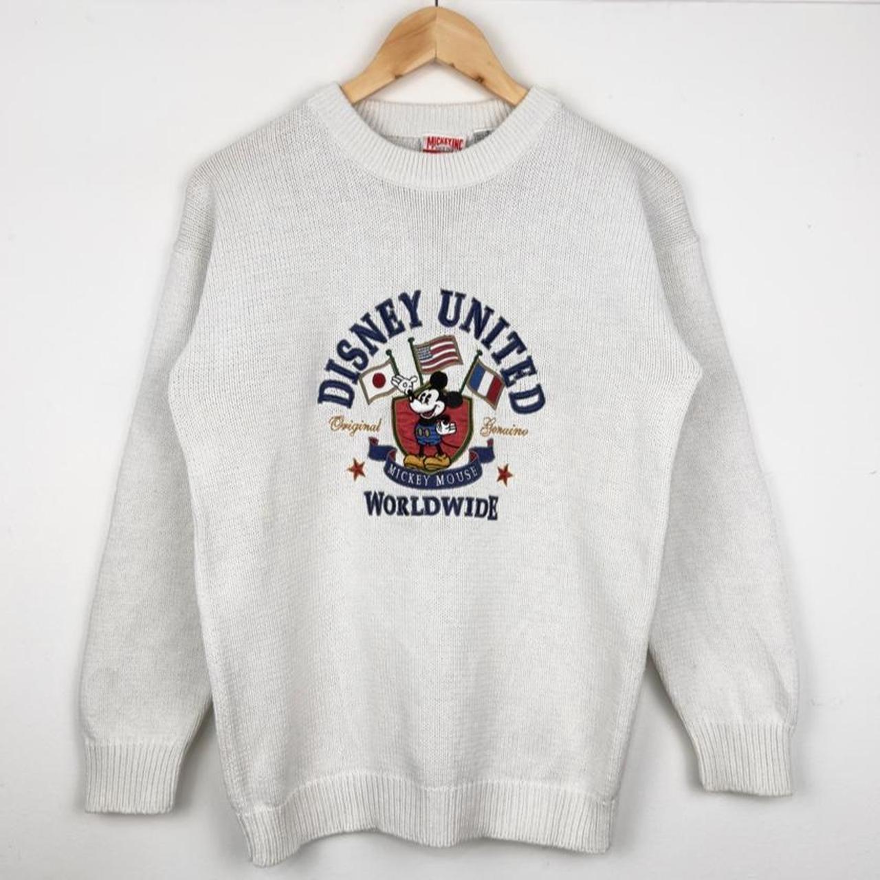 Vintage 90s Disney United Embroidred Knitwear Jumper (S)