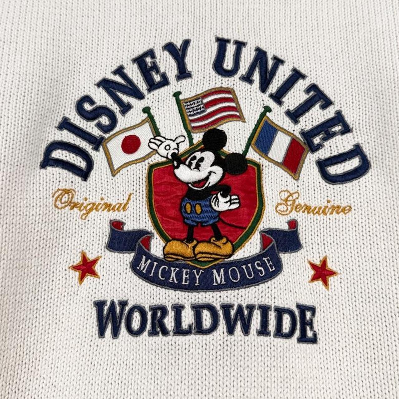 Vintage 90s Disney United Embroidred Knitwear Jumper (S)