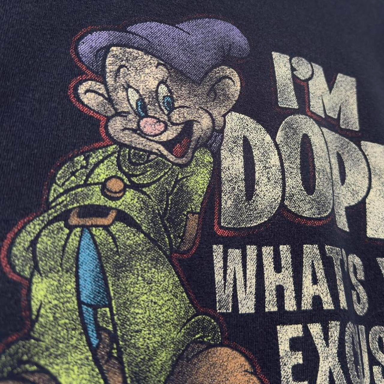 I'm Dopey, What's Your Excuse? Disney 00s T Shirt (L)