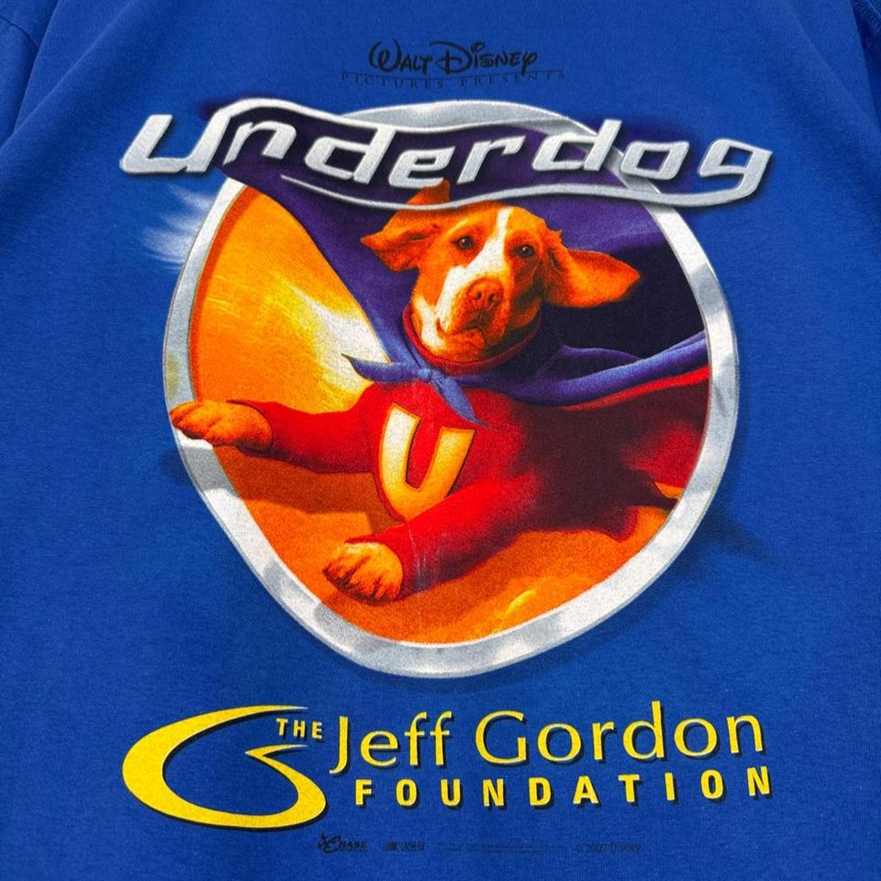 Underdog Walt Disney Pictures 2007 Blue T Shirt (L)