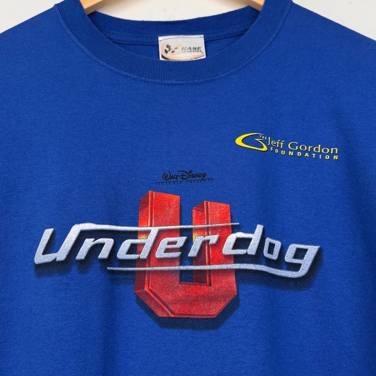 Underdog Walt Disney Pictures 2007 Blue T Shirt (L)