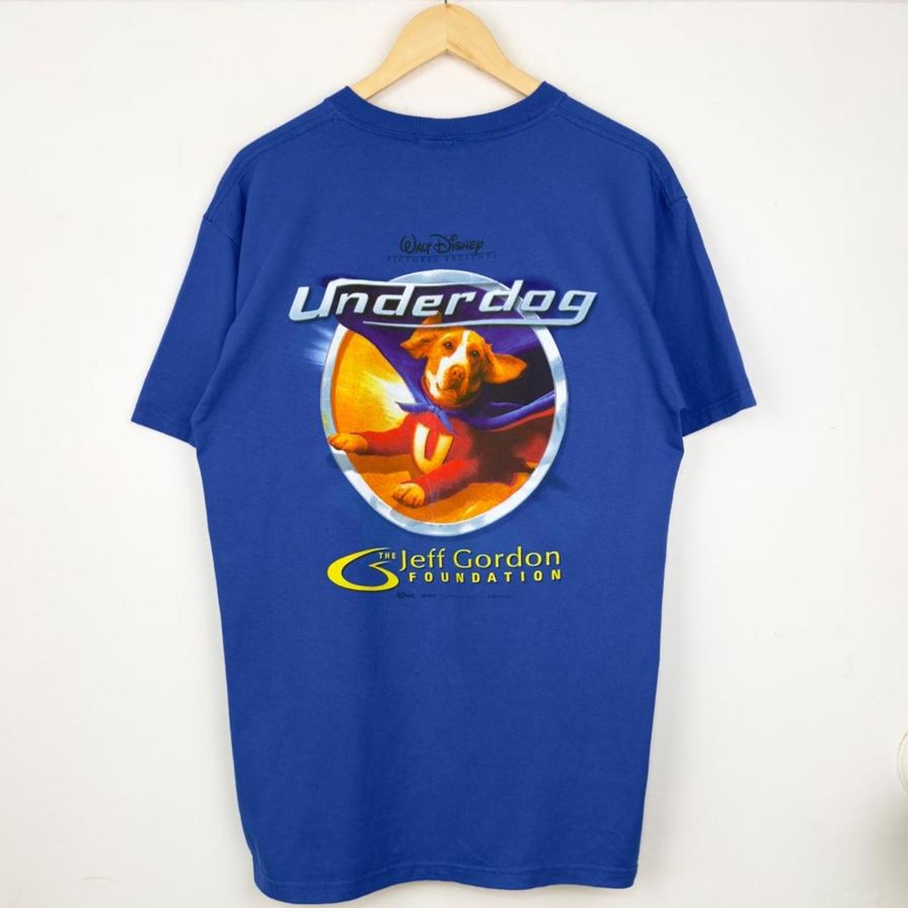 Underdog Walt Disney Pictures 2007 Blue T Shirt (L)